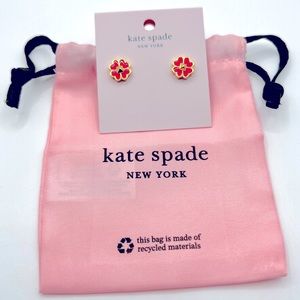 Beautiful kate spade ♠️ -  Spades & Studs Enamel NWT in "Pink Peppercorn"
